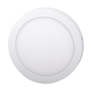 T-LED Biely prisadený LED panel guľatý 220mm 18W Farba svetla: Denná biela 10287 vyobraziť