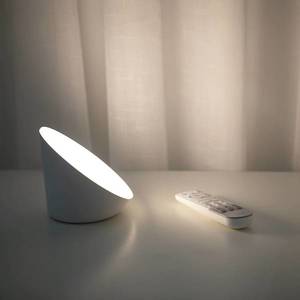 LUTEC Stolová LED lampa Piala so zmenou farby RGBW vyobraziť