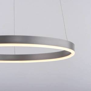 JUST LIGHT. LED závesné svietidlo Ritus, Ø 39, 3 cm, hliník vyobraziť