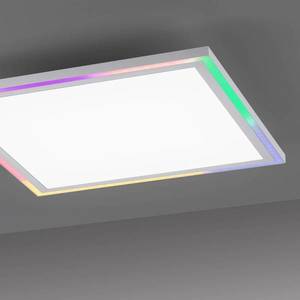 JUST LIGHT. LED stropné svietidlo Lemovanie, CCT + RGB, 40x40cm vyobraziť