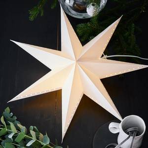 Markslöjd Dekoračná hviezda Lively, visiaca, biela, Ø 60 cm vyobraziť