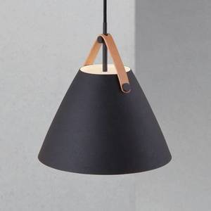 DFTP by Nordlux Závesná lampa Strap v čiernej, Ø 27 cm vyobraziť