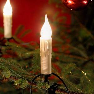 Konstsmide Christmas 20-svetelný svetelný reťazec s bielym voskom 14, 8 m vyobraziť