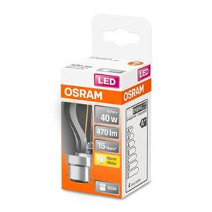 OSRAM Kvapková LED žiarovka OSRAM B22d 4W 2 700K číra vyobraziť