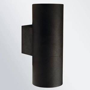 Nordlux Vonkajšie nástenné svetlo Tin Maxi Double čierne vyobraziť