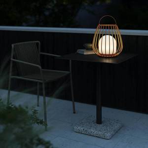 Nordlux Stolná lampa LED Jim To-Go, vonkajšia, oranžová vyobraziť