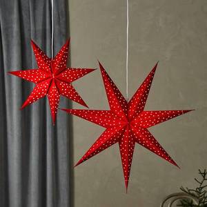 Markslöjd Závesná LED hviezda Blink, zamat, Ø45cm červená vyobraziť