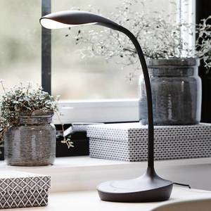 Markslöjd Stolná LED lampa Swan, čierna vyobraziť