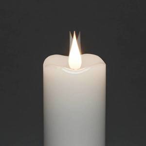 Konstsmide Christmas Vosková LED sviečka krém svetlo jantár Ø 5 cm 2 ks vyobraziť