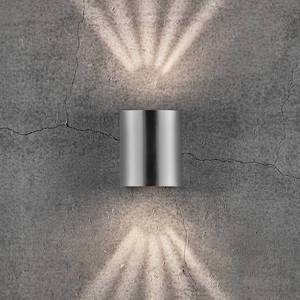 Nordlux Vonkajšie nástenné LED Canto 2, 10 cm, ušľachtilá vyobraziť