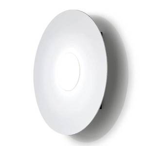 austrolux Nástenné LED svietidlo Circle, biele, 1-plameňové vyobraziť