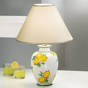 austrolux Stolná lampa Giardino Lemone, Ø 40 cm vyobraziť