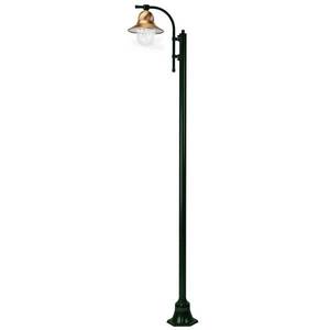 K.S. Verlichting 1-svetelné stĺpikové svietidlo Toscane 240 cm, zelené vyobraziť