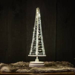 Hemsson Strom Santa's Tree, strieborný drôt výška 33, 5 cm vyobraziť