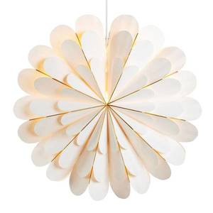 Markslöjd Hviezda Marigold ako závesná lampa biela Ø 60 cm vyobraziť