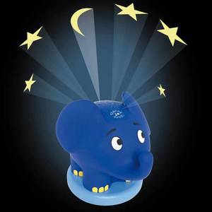 Pferdekaemper Nočné LED svetlo Slon, napájané batériou vyobraziť
