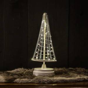 Hemsson Strom Santa's Tree, strieborný drôt výška 26 cm vyobraziť