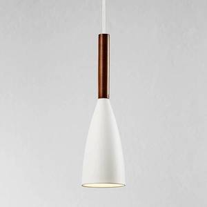 DFTP by Nordlux Závesná lampa Pure s dreveným prvkom, biela vyobraziť