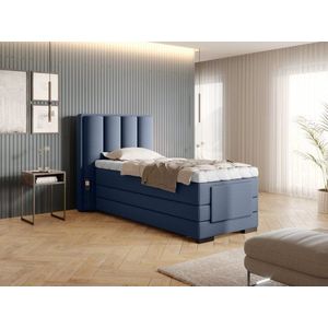Elektrická polohovacia boxspringová posteľ VERONA Eltap Gojo 40 - modrá vyobraziť