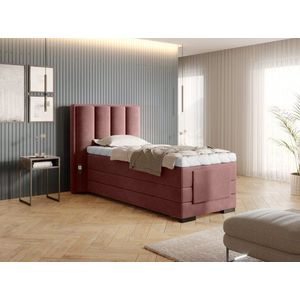 Elektrická polohovacia boxspringová posteľ VERONA Eltap Lukso 24 - ružová vyobraziť