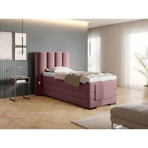 Elektrická polohovacia boxspringová posteľ VERONA Eltap Velvetmat 24 - ružová vyobraziť