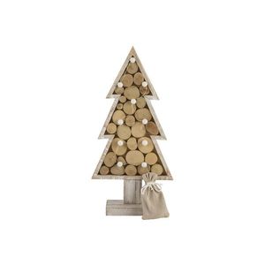 LIVARNO home Drevená LED dekorácia (vianočný stromček) vyobraziť