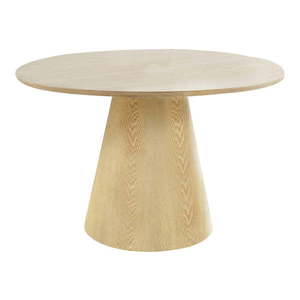 Okrúhly jedálenský stôl s doskou v dekore jaseňového dreva ø 120 cm Bolton – House Nordic vyobraziť