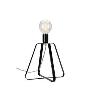 Čierna stolová lampa (výška 31 cm) Riccardo – LAMKUR vyobraziť