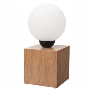Hnedá stolová lampa, výška 25 cm Emi – LAMKUR vyobraziť
