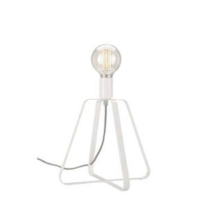 Biela stolová lampa (výška 31 cm) Riccardo – LAMKUR vyobraziť