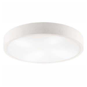 Biele stropné svietidlo so skleneným tienidlom ø 58 cm Eveline – LAMKUR vyobraziť