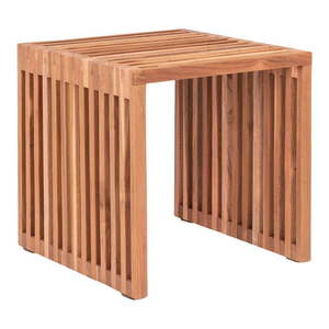Odkladací stolík z teakového dreva 40x40 cm Pego – House Nordic vyobraziť