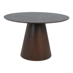 Okrúhly jedálenský stôl s doskou v dekore orechového dreva ø 120 cm Bolton – House Nordic vyobraziť
