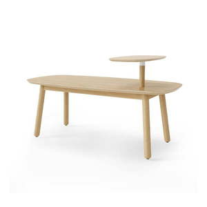 Konferenčný stolík z bukového dreva v prírodnej farbe 56x120 cm Swivo – Umbra vyobraziť