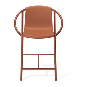 Plastová barová stolička v tehlovej farbe 90 cm Ringo – Umbra vyobraziť