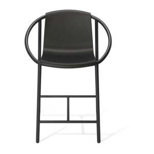 Čierna plastová barová stolička 90 cm Ringo – Umbra vyobraziť