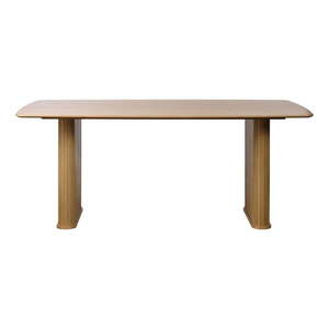 Jedálenský stôl s doskou v dubovom dekore 100x190 cm Nola – Unique Furniture vyobraziť