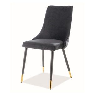 Sconto Jedálenská stolička PAONU 2 čierna/zlatá vyobraziť