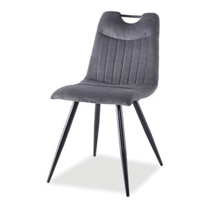 Sconto Jedálenská stolička URFI 1 sivá/čierna vyobraziť