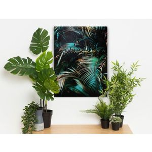 Obraz na plátne Zelené palmové listy, 60x80 cm% vyobraziť
