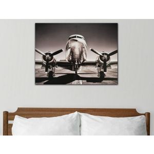 Obraz na plátne Vintage lietadlo, 80x60 cm% vyobraziť