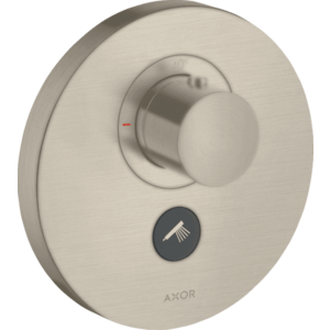 Axor ShowerSelect - Termostat HighFlow pod omietku pre 1 spotrebič a ďalší výtok, kartáčovaný nikel 36726820 vyobraziť