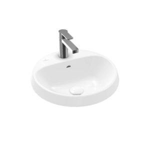 Villeroy & Boch Architectura - Zápustné umývadlo Ø 450 mm, s prepadom, alpská biela CeramicPlus 5A6545R1 vyobraziť