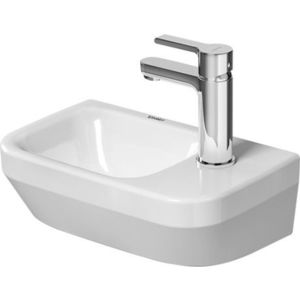 Duravit DuraStyle Basic - Umývadielko 360x220 mm, bez prepadu, biela 07453600412 vyobraziť