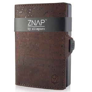 Slimpuro ZNAP, tenká peňaženka, 12 kariet, priečinok na mince, 8, 9 × 1, 8 × 6, 3 cm (Š × V × H), RFID ochrana vyobraziť