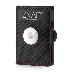 Slimpuro ZNAP Airtag Wallet, 8 kariet, priehradka na mince, 8, 9 x 1, 5 x 6, 3 cm (Š x V x H), ochrana RFID vyobraziť