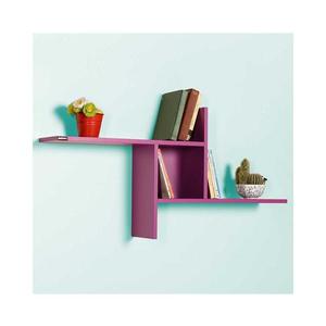 Adore Furniture Nástenná polica 50x100 cm fialová vyobraziť