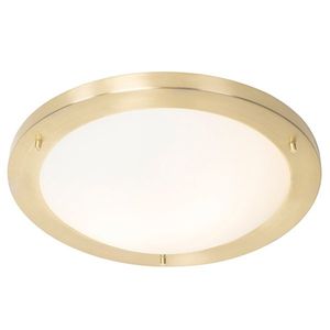 Moderné stropné svietidlo zlaté 41 cm IP44 - Yuma vyobraziť