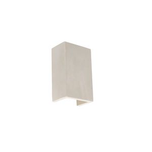 Priemyselná nástenná lampa šedý betónový obdĺžnik - Meaux vyobraziť