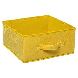 Úložný textilný box Volk 31x15 cm žltý vyobraziť